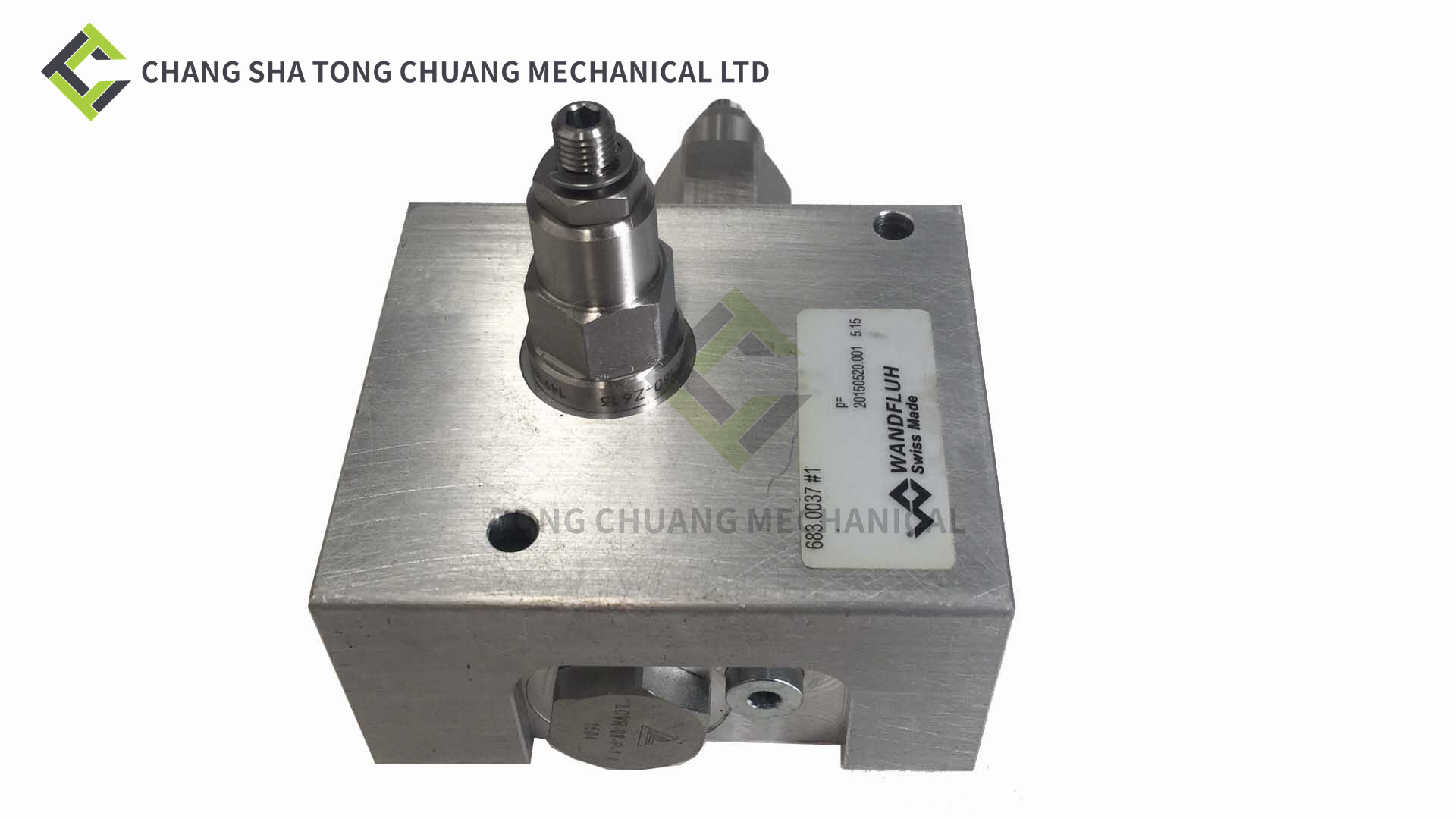 Sany Concrete Spare Parts, Main Oil Cylinder Waterproof Valve 683.0037 A810201023175
