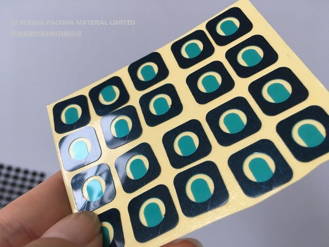 Gray RP32 1.1mm Die Cut Adhesive Tape For Attaching Decorative Materials acrylic adhesive tape
