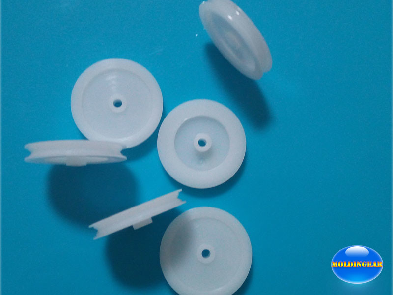Wholesale of small plastic pulley wheel of 25mm with various outside diameter