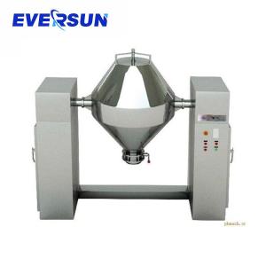 China Pet Food Double Cone Blender 100L Double Cone Mixer 15rpm wholesale