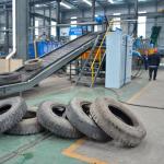 Customized Truck Tire Shredder 2tpd 3tpd Tire Shredding And Recycling