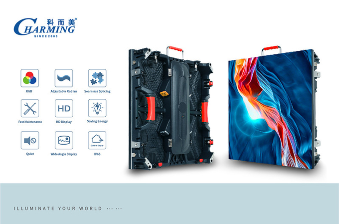 Indoor Full Color LED Video Wall High Refresh Rate Event Stage LED Screen P3.91 Easy To Install