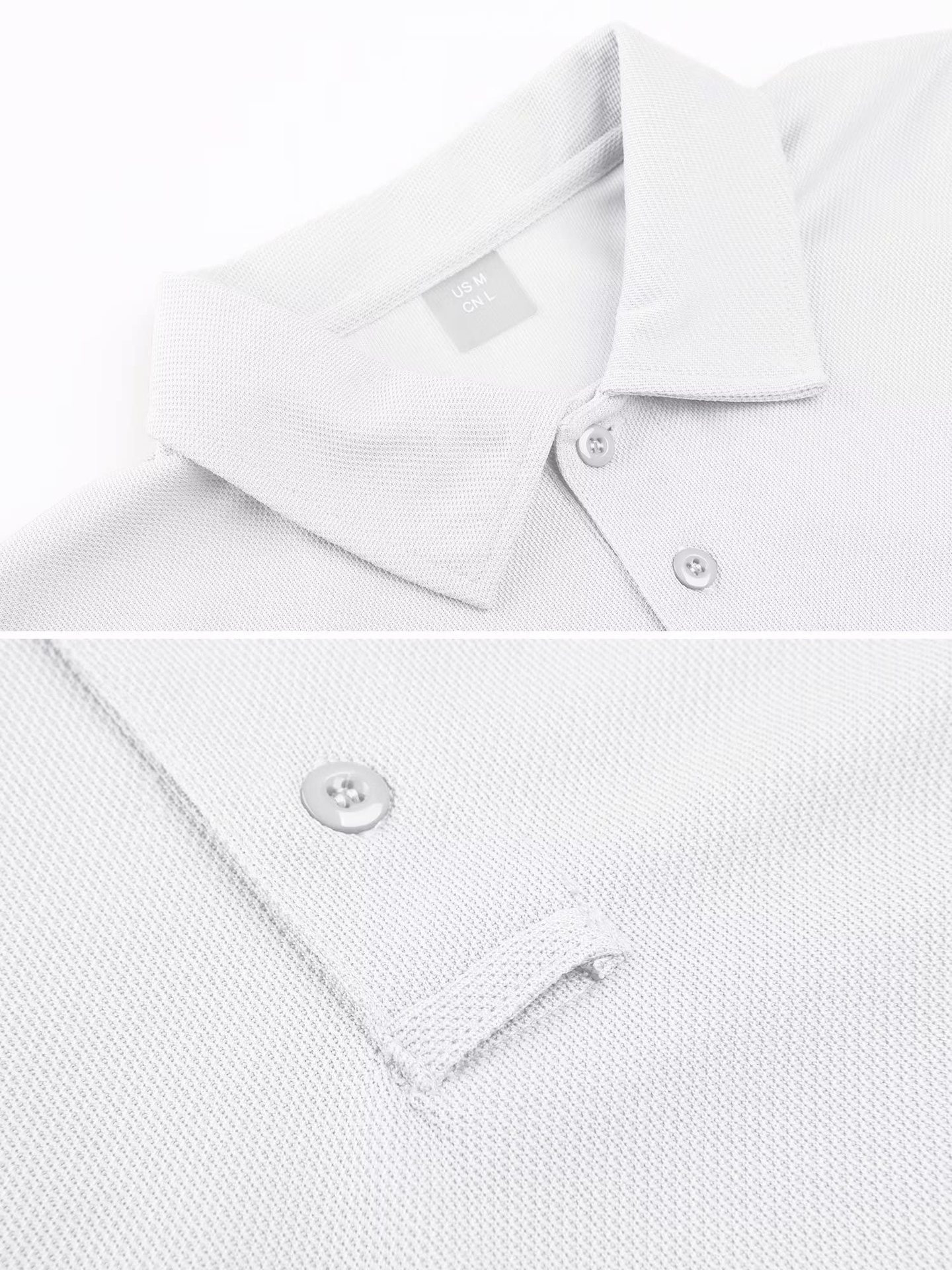 Mens Golf Quick Dry Performance T Shirts Uniform with Custom Embroidered Polo Shirt