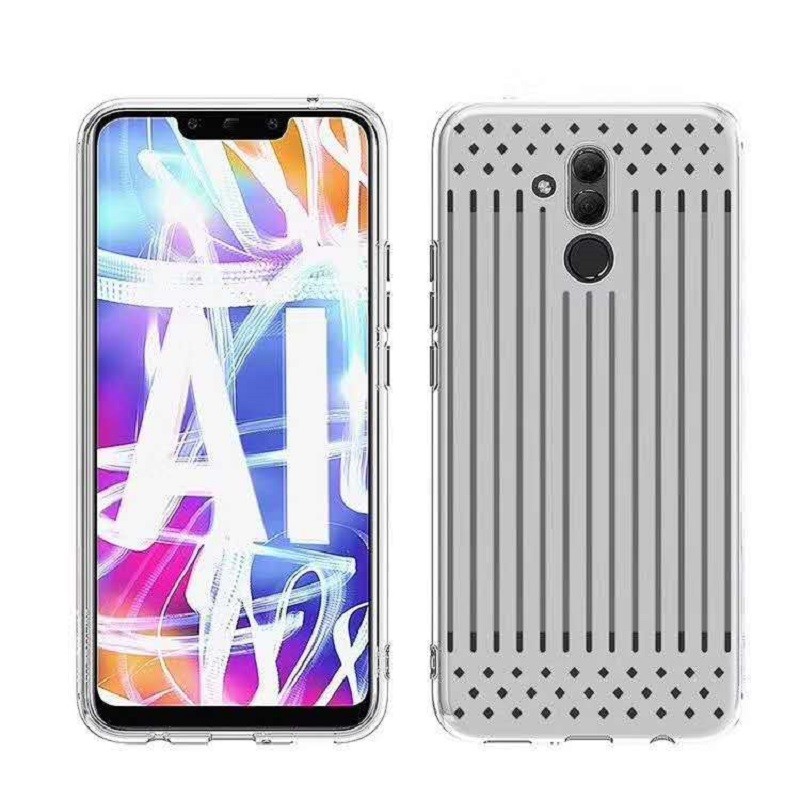 XK TPU Protective Case for Huawei Phones Y9 2018 P20 PLUS P20 LITE HONOR8X Y6PRIME Color Black White Red Navy TPU Cover