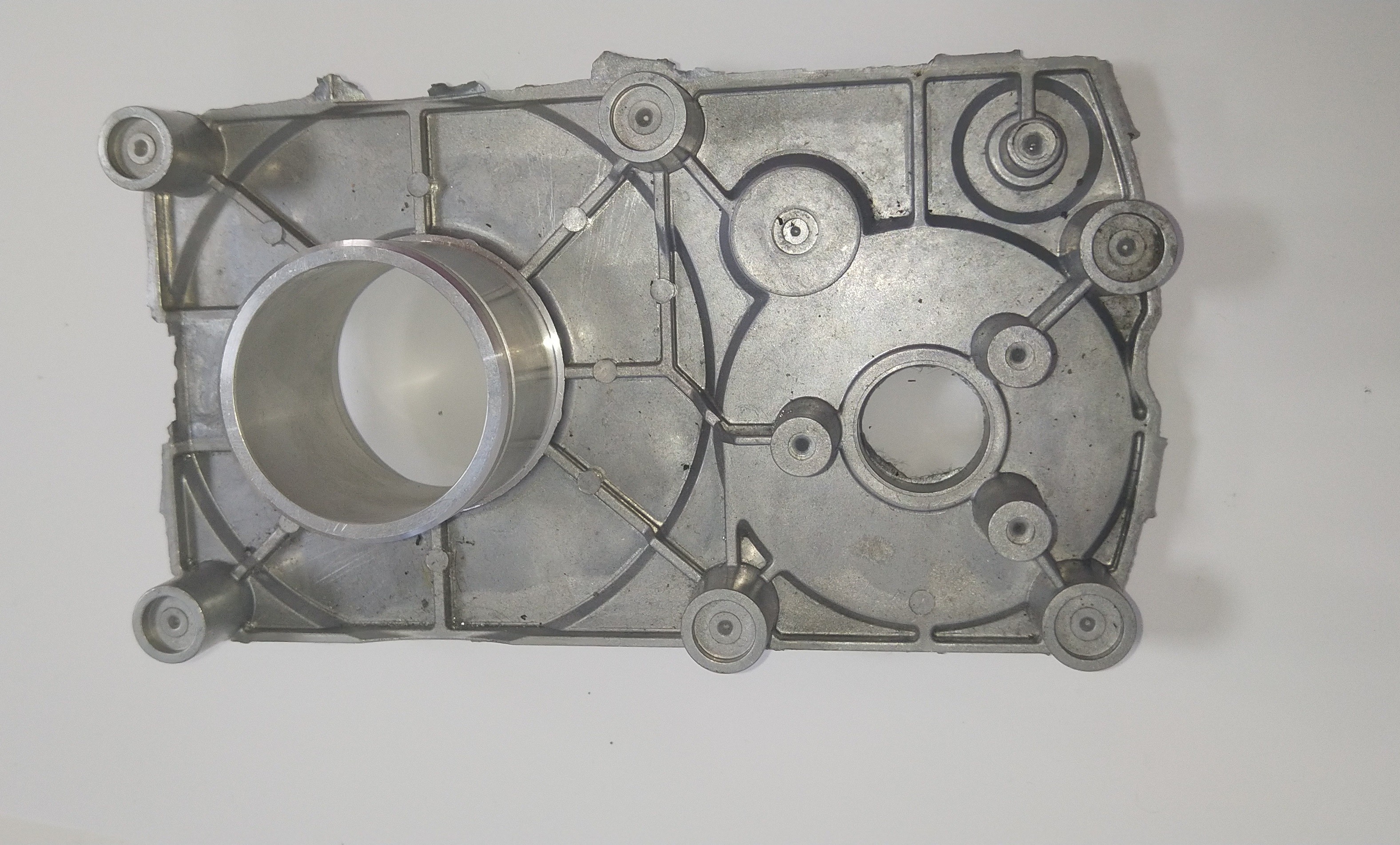 Customized Die Casting A380 Aluminum Die Casting Parts Powder Spraying CNC Grinding