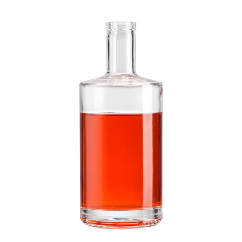 750ml Gin Bottle 75cl 70cl Liquor Glass Bottle With Cap Perfect for Whisky Lovers