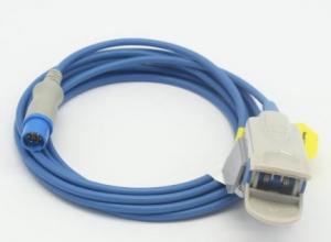 China Compatible Reusable Professional Siemens TPU Reusable Spo2 Sensor , Adult Clip Finger Oxygen Sensor,medical cable wholesale