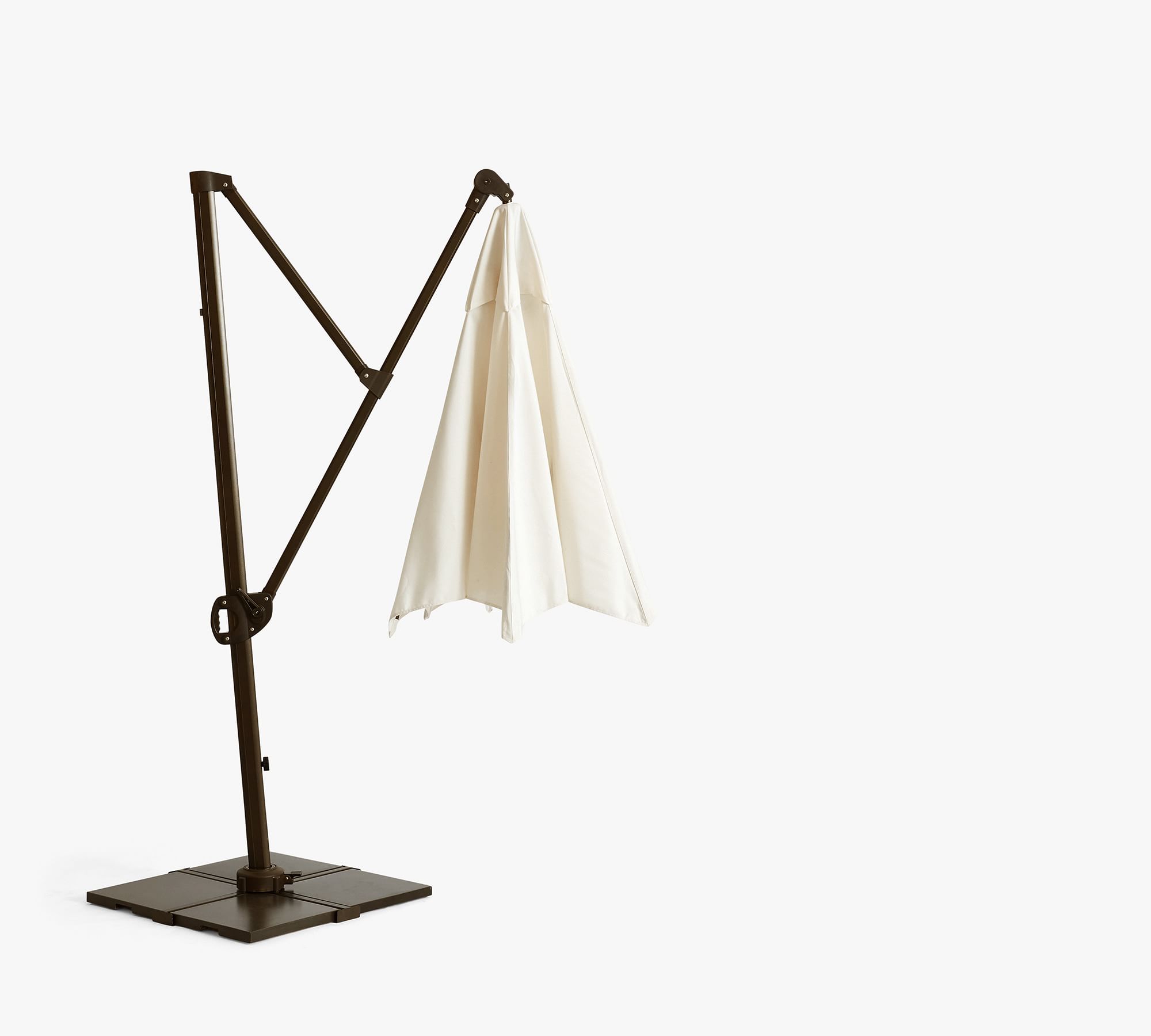 16.5"L x 6"W x 90"H Umbrella Package Luxury Aluminum Patio Umbrella and More Options