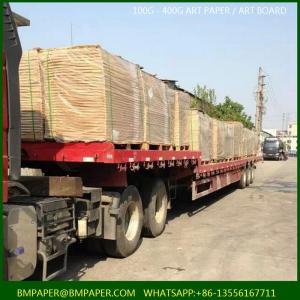 China High Gloss / Semi Gloss Paper C2S Art Paper wholesale