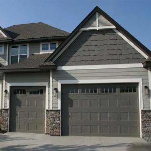 China Galvanized Steel Automated Garage Door Modern Insulated Sectional Overhead Doors wholesale