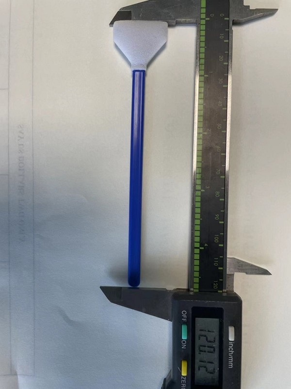 Customized Special Use Foam Swabs For Health Care Machine Surface Cleaning
