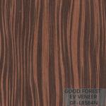 Santos Rose Engineered Wood Veneer Straight Grain Customized Service