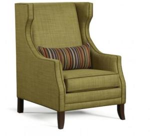 China High Back Fabric Hotelsingle Lounge Chairs Upholstered With Pillow Cushion wholesale