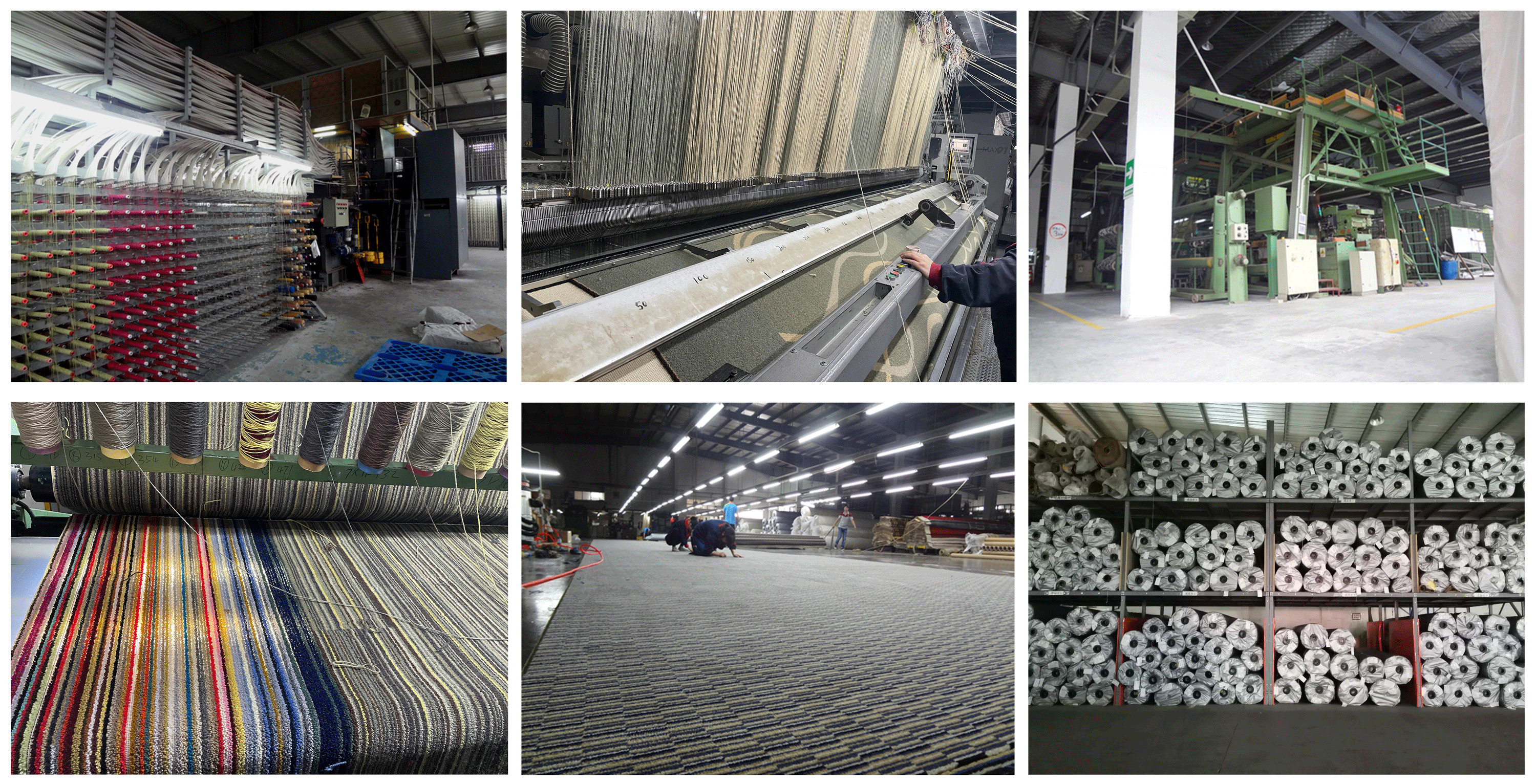 Office Gym And Fitness Room Carpet Woven Axminster Carpet Wool And Nylon
