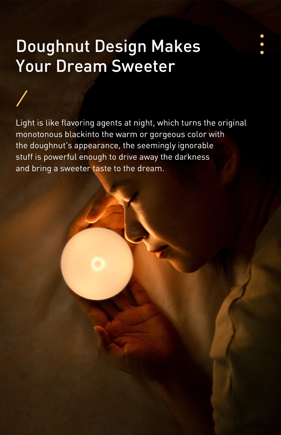 Cordless 3000-3200K 0.6W Battery Operated Motion Activated Closet Light
