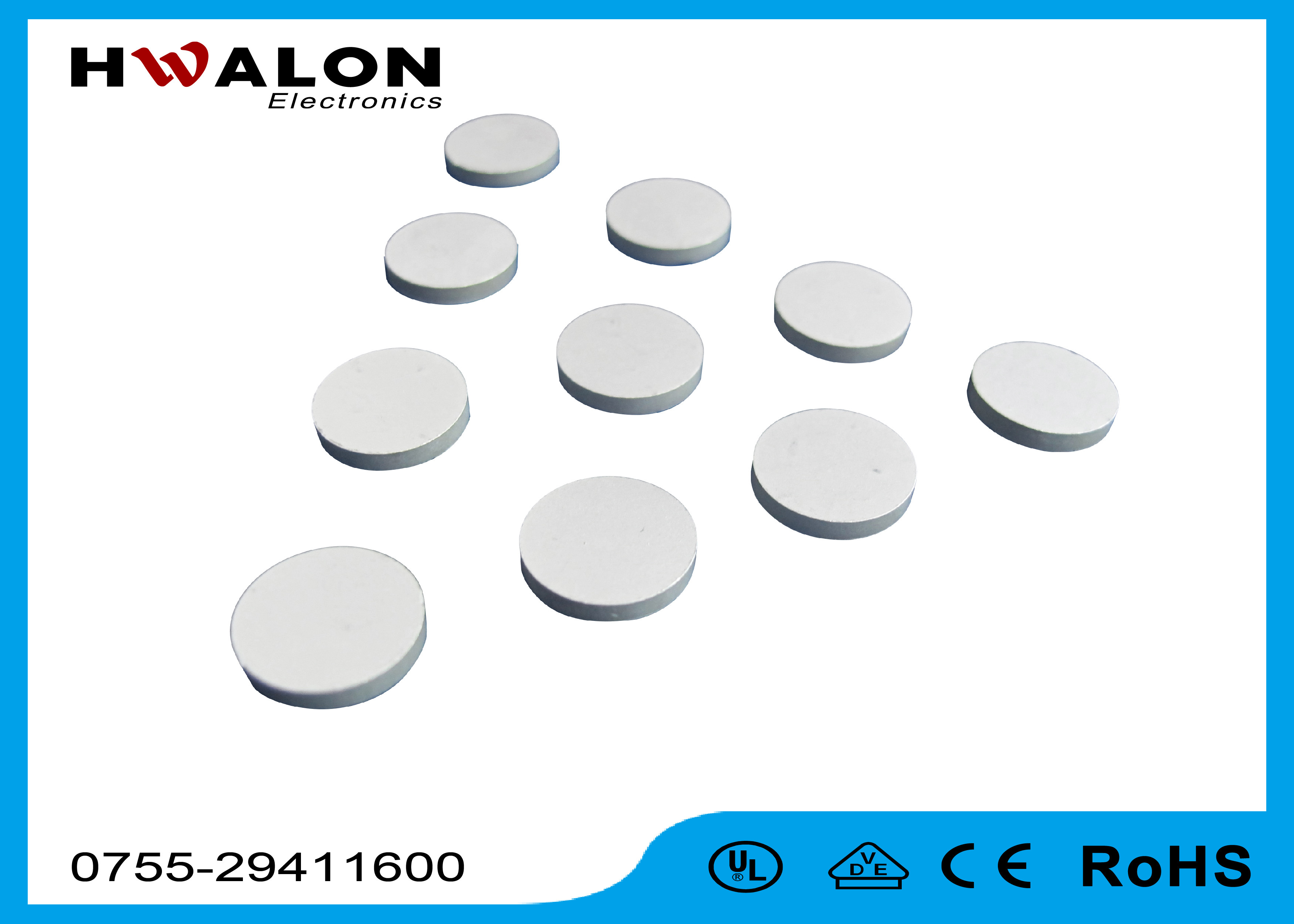 Ptc Heater Ceramics Element Pills 125 - 225 C Temperature 110-220V Constant Temperature Heating