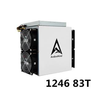 China 83TH Canaan Avalon Miner 1246 3400W SHA256d For BTC BSV BCH DGB wholesale