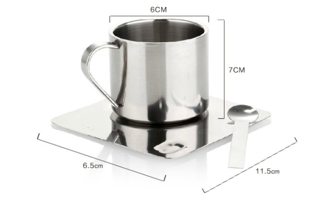 Professional Stainless Steel Tumblercustom Coffee Mugs With Lid Spoon
