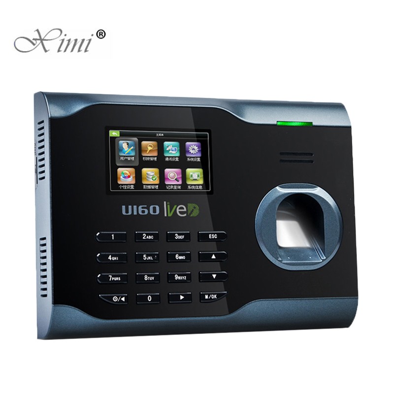 U160 Fingerprint Attendance With 125KHZ RFID Card Reader WIFI TCP/IP Fingerprint Time Clock Biometric Time Recorder