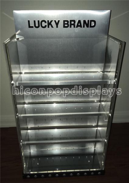 POP Accessories Display Units Custom Metal Watch Display Cabinet For Retail