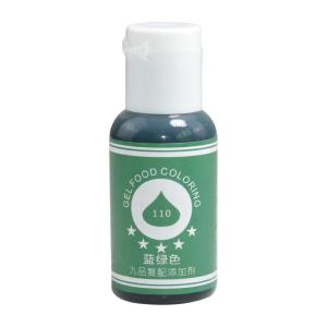China Teal Gel Food Coloring For Cake Mix Royal Icing Highly Concentrated wholesale