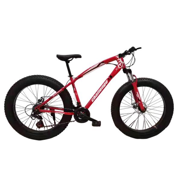 Whole Sale Mountain Bikes Fat Tire MTB 26 Inches 21 Speed Snow Bike With No Folded Design