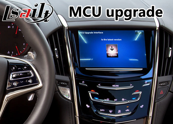Lsailt Android 9.0 Navigation Video Interface for Cadillac ATS / XTS CUE System 2014-2020 Waze WIFI Google Play Store