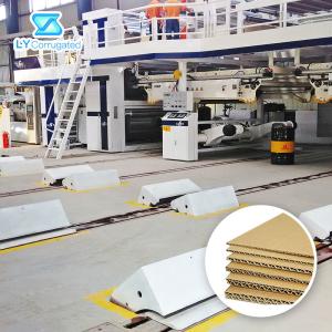 China 7 Ply Corrugated Board Production Line 2800mm 200m/Min Operating Speed wholesale