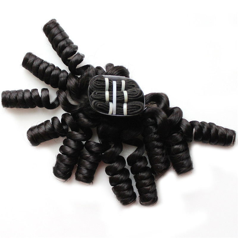 Distributor 100% Indian Temple Hair Double Wefted Human Hair Weaving