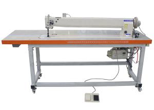 China Flat Bed 1041*150 MM 2000RPM Compound Feed Sewing Machine wholesale