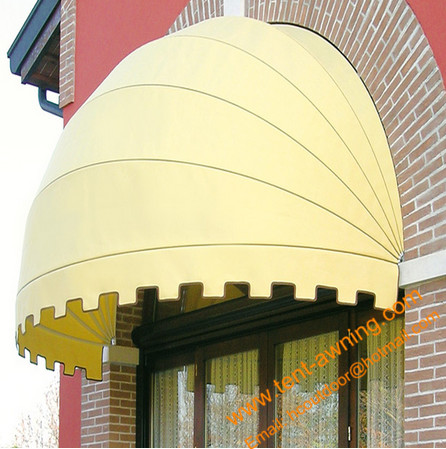 Modern European Style Awning Customized Size New Design Window Canopies