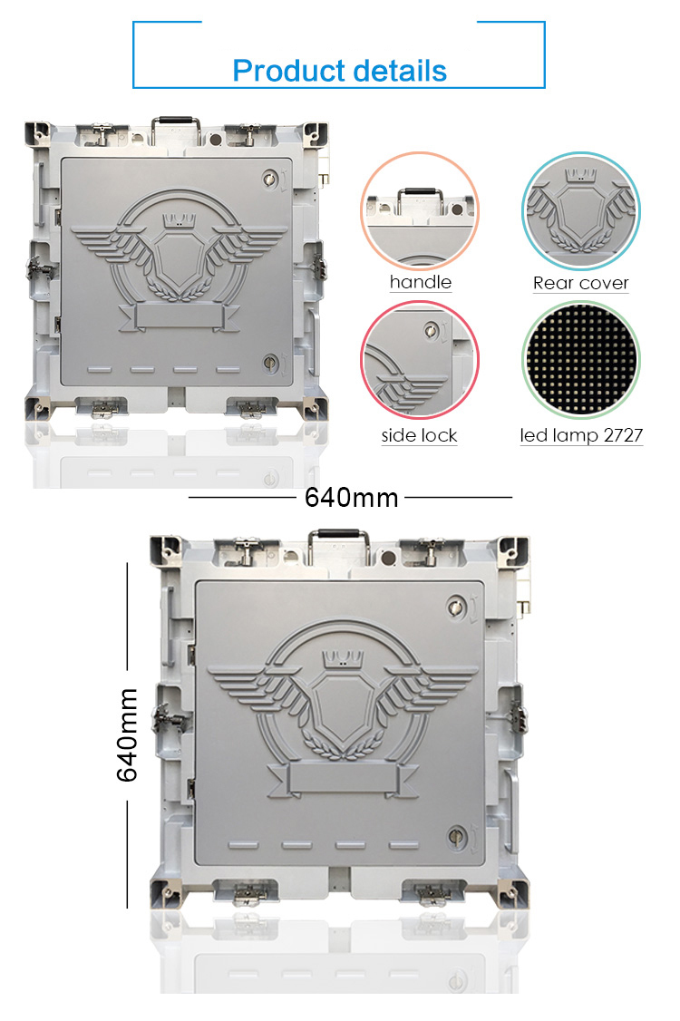 P4 p8 p10 P5 P6 Waterproof Led Screen For Advertising Outdoor 960mmx960mm