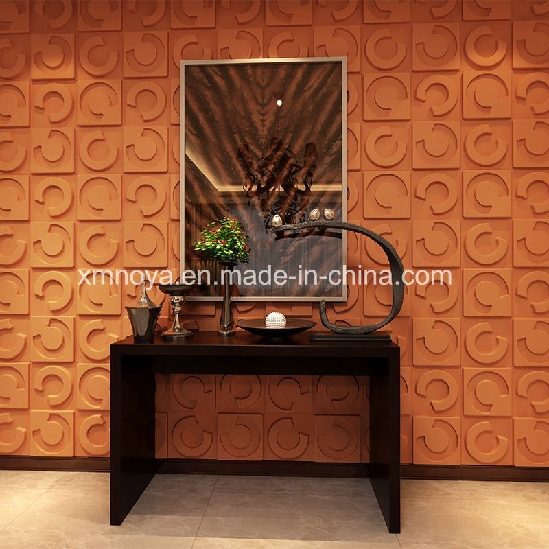 Dimensional Feature Sculpted Modern 3D Wall Panel for Interior Decoration