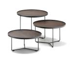 Simple Modern Round Marble Top Coffee Table For Living Room / Dining Room