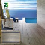 Glazed Wood Grain Ceramic Tiles Non slip 200x1000mm Browns / Tans Color