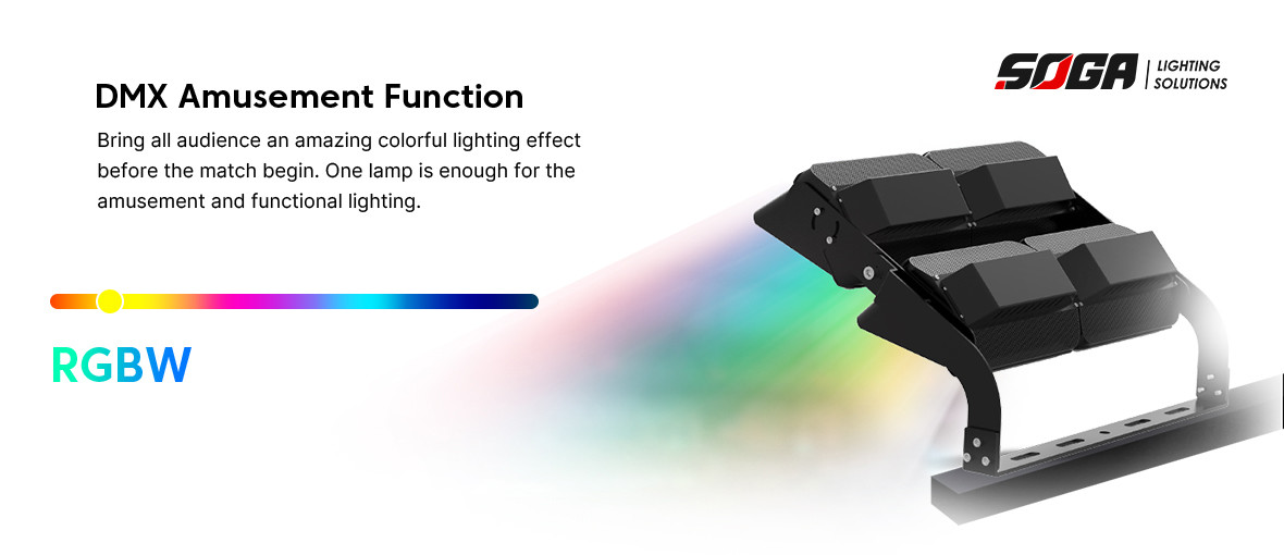 Flexible LED High Power Floodlight Stadium 1500 Watt LED Flood Light