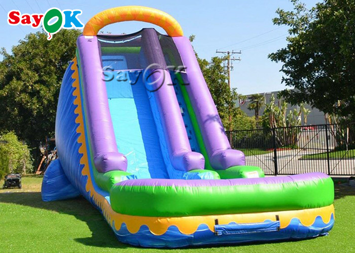 Commercial Inflatable Slide Outdoor Inflatable Water Slides Backyard Adult Kid Playground PVC Inflatable Pool Slide