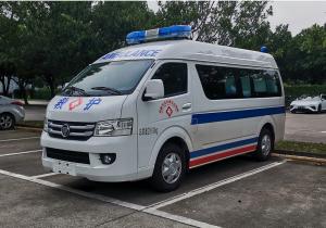 China Futian Emergency Medical Services Ambulance 7 Seat Rear Drive 4×2 wholesale