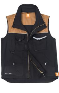 China Indoor Mens Safety Vest With Mobile Phone Compartments wholesale
