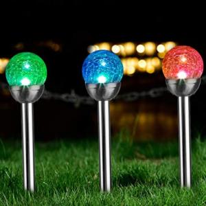China 0.06Watts 2.26 Pounds Outdoor Solar Ball Lights wholesale