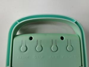 112x78x18mm Battery Operated Digital Clock And Telephone Holder Combination