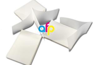 China Id Card Sheet Laminating Pouch Film Transparent Size 125 To 250 Micron 65*95mm wholesale