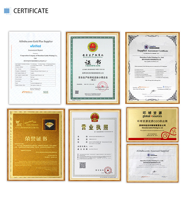 Degradable Clock design Kraft Corrugated Mailers Packaging Box