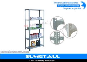 China Multi Purpose Adjustable Storage Shelving Slotted Angle Steel Racks wholesale