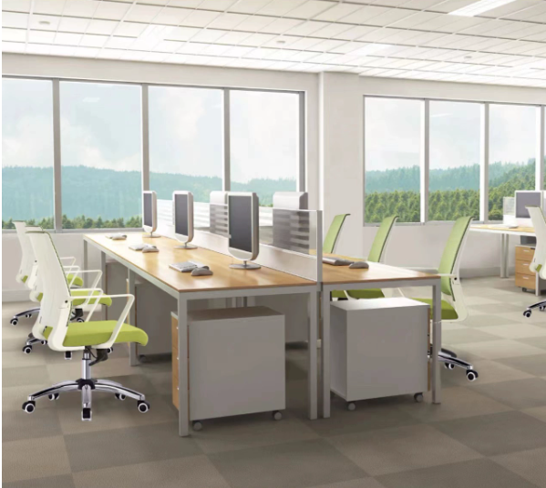 Customized Colors Ergonomic Mesh Office Chair with Height Adjustable Full Backrest