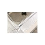 Silver White Butyl Rubber Sealing Tape Traditional With Aluminum Film
