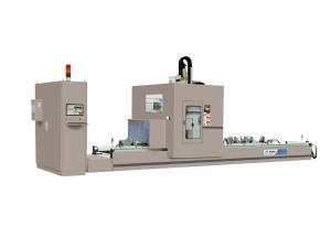 China Aluminum 5Axis Machining Center Aluminum Curtain Wall Making Machines For Sale wholesale
