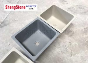 China School Science Classrooms Epoxy Resin Lab Sinks / Chemical Resistant Sinks wholesale