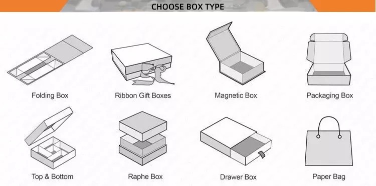 Flap Lid Packaging Cardboard Bespoke Custom Folding Boxes Magnetic Closure Gift Box