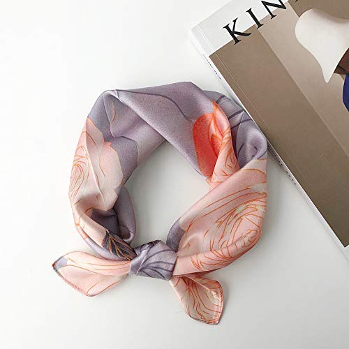 Hair Wrap 100x4cm Mulberry Silk Scarf Decorative For Womens